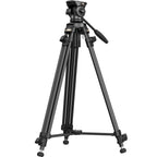 SmallRig AD-50Lite lightweight video tripod kit with adjustable legs and compact design for stable filming.