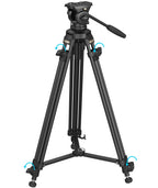 SmallRig AD-50Lite lightweight video tripod kit with adjustable legs and ball head for stable filming support.