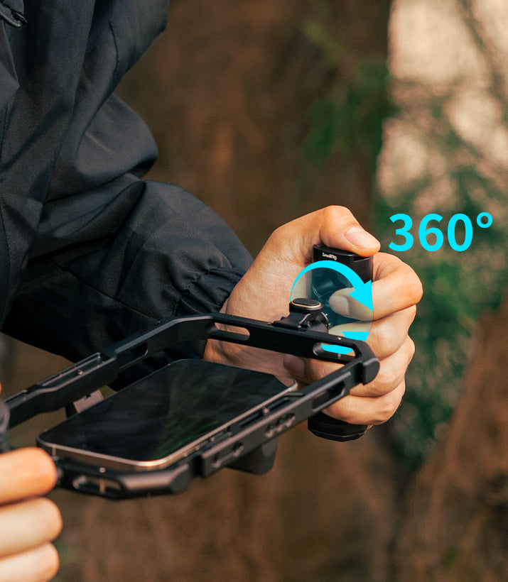SmallRig visā vienā video komplekts viedtālruņu satura veidotājiem (Quick Pro Edition)