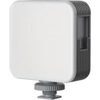 SmallRig Vibe P108 RGB video light showing adjustable color settings and compact design for versatile lighting in videos.