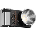 Zhiyun Molus X100 Pro bi-color LED light panel with adjustable brightness and color temperature for professional photography and video.