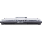 Decksaver Denon DJ SC Live 4 cover showing a clear, durable protective plastic cover designed for DJ equipment protection.