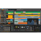 Bitwig Studio Essentials 5 music production software interface with digital audio tools and track layout.