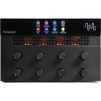 Freqport FreqTube FT1 effects and accessories device, shown with cables and controls on a clean surface.