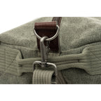 Think Tank Retrospective Duffel bag for video equipment, durable black case with zipper closure and carry handles.