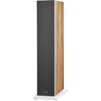 Bowers & Wilkins 603 S3 passive floorstanding speakers with sleek black cabinets and detailed speaker drivers.