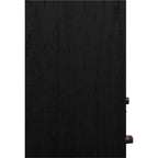 Black Klipsch R-40PM wireless speakers with sleek design and integrated controls, ideal for high-quality audio at home.