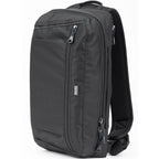 Think Tank PressPass Sling Bag for video equipment, black sling bag with adjustable strap and multiple compartments.