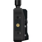 Hollyland Mars M1 Enhanced video monitor displaying a vibrant screen with control buttons and HDMI input ports.