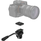SmallRig CT180 video tripod kit with adjustable legs and fluid head for stable filming and smooth camera movements.