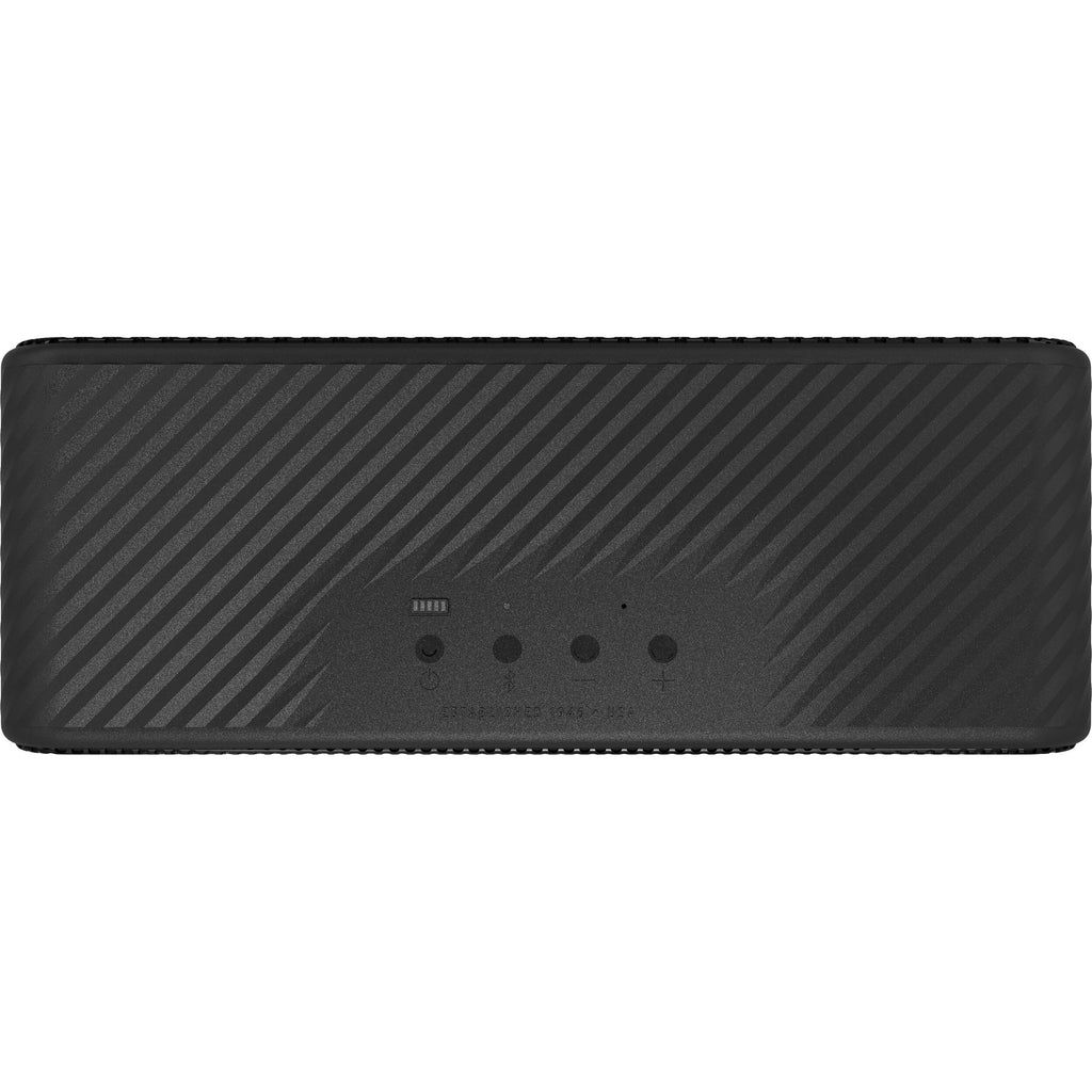 Klipsch Detroit portable speakers showcasing sleek design and wood finish, perfect for on-the-go audio enjoyment.