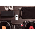Klipsch Detroit portable speakers showcased in a stylish, compact design with wireless connectivity and rich sound quality.