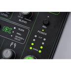 Mackie MobileMix video streaming device with multiple input ports and control knobs, designed for live streaming setups.