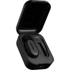 Shure MoveMic One creator wireless microphone system with compact design and detachable microphone, ideal for content creators.