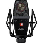 sE Electronics sE4100 condenser microphone with dual capsules and professional studio design, ideal for high-quality vocal and instrument recording.