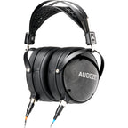 Audeze LCD-2 Classic Closed Back Head-Fi headphones with leather-free ear cups, black design, and padded headband for comfort.