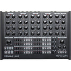 Erica Synths Perkons HD-01 drum machine and sampler with knobs and interface, designed for electronic music production.