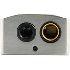 iFi Audio GO Bar Kensei headphone amplifier and DAC with sleek black design and compact portable build.
