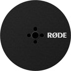 Rode Magnetic Mount attached to a tripod, designed for secure support of microphones and audio equipment.