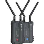 Hollyland Pyro H wireless video transmission system with compact transmitter and receiver for professional video streaming.