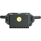 Hollyland Pyro H wireless video receiver connected to camera, compact Hollyland wireless video system for professional filming.