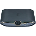 iFi Audio Zen Phono 3 phono preamp with compact design and input/output ports, used for enhancing turntable audio signals