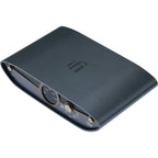 iFi Audio Zen Phono 3 phono preamp connected to turntable with cables, compact black device for high-quality vinyl playback.
