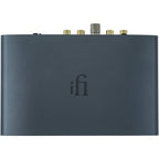 iFi Audio Zen Phono 3 phono preamp with compact design and connection ports, used for enhancing vinyl record sound quality.