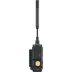 Hollyland Pyro S wireless video transmitter connected to camera, part of Hollyland wireless video system for professional filming.