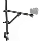 SmallRig desktop overhead photography and live streaming bracket mounted on a camera setup for professional video recording.