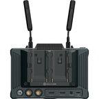 Hollyland Pyro 7 video monitor with touchscreen display and control buttons for professional video production.