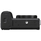 Sony ZV-E10 II mirrorless camera with 16-50mm zoom lens, designed for high-quality video recording and vlogging.