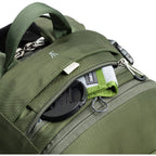 Think Tank Mindshift BackLight video equipment bag with padded compartments for cameras and accessories, black nylon exterior.