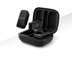 Rode Wireless Micro Lightning system with compact microphone receiver and transmitter for high-quality wireless audio recording.