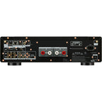 Marantz MODEL 60n stereo amplifier with sleek black finish and control knobs, showcasing high-quality audio equipment.