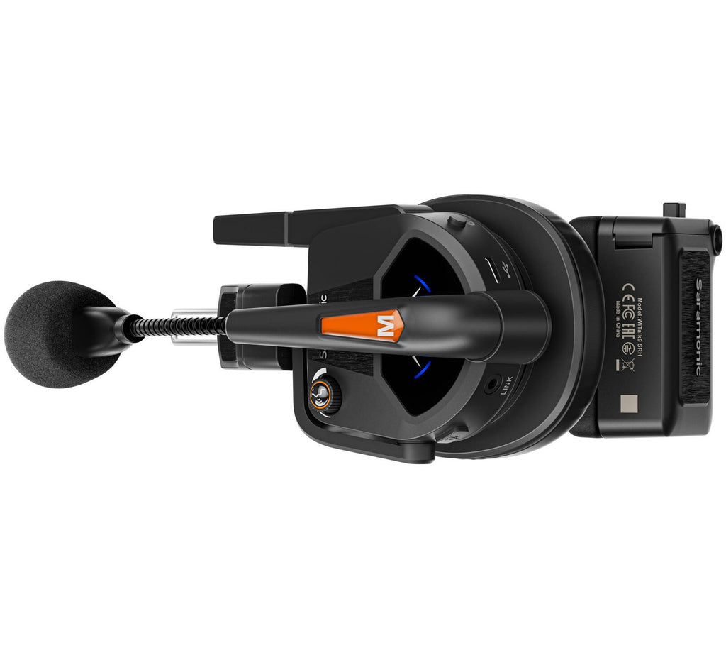 Saramonic WiTalk9 WT6S 6-person video equipment set with wireless microphone transmitters and receivers for group recording.