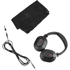 Austrian Audio Hi-X20 studio headphones with over-ear design, black ear cups, and adjustable headband for professional audio mixing.
