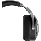 Focal Lensys Professional studio headphones with over-ear design, black ear cups, and adjustable headband for precise audio monitoring.