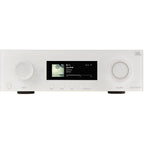 JBL MA7100HP stereo amplifier with black metal casing and control knobs, designed for high-power audio amplification.