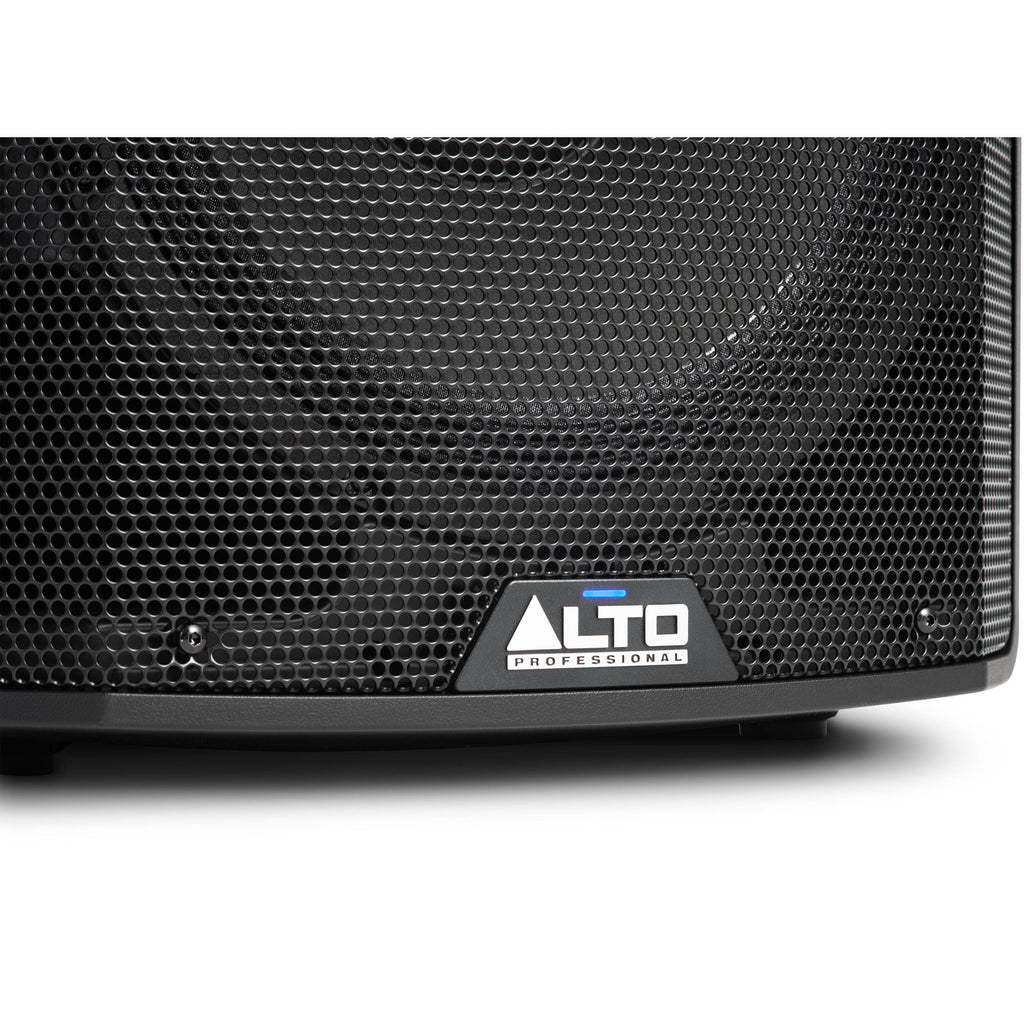 Alto Professional TX412 PA speaker system with sturdy design and large speaker cone, suitable for live sound reinforcement.