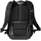 Wandrd Nimbus 18L video equipment bag with padded compartments and black exterior, designed for camera gear and accessories.