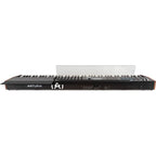 Arturia KeyLab 88 MK3 MIDI keyboard with black keys, control knobs, and dedicated buttons for music production and performance.