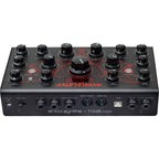 Erica Synths Echolocator effects pedal with interface, knobs, and switches for sound modulation and echo effects.
