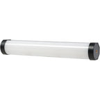 Nanlite PavoTube II 6XR LED RGBWW pixel tube light showing a long, slim light stick with adjustable color and brightness settings.