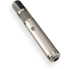 Warm Audio WA-CX24 condenser microphone shown with metal body and grille, ideal for studio recording and vocals.