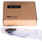 1010music Bitbox Micro semi-modular synthesizer with colorful knobs and interface, compact electronic music production device.