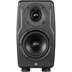 IK Multimedia iLoud Precision 5 MK2 active nearfield monitor with sleek black enclosure and front speaker grille.
