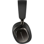 Bowers & Wilkins Px8 S2 wireless headphones with sleek design and cushioned ear cups, shown on a plain background.