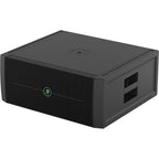 Mackie ThumpSub GO portable subwoofer with built-in handles and controls, designed for deep bass sound reinforcement.