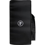Mackie ThumpSub GO protective cover for portable subwoofer, durable black pro audio bag with handle and zipper closure.
